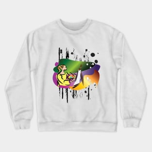 Paintin Artist Crewneck Sweatshirt